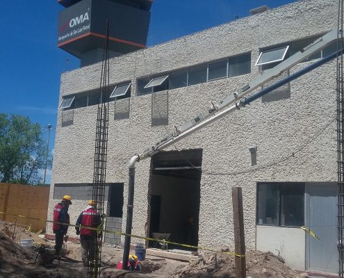 OMA Aeropuerto en San Luis Potosí Servicio de Concreto Premezclado